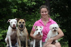 Brandee and her dogs Brandee and her dogs